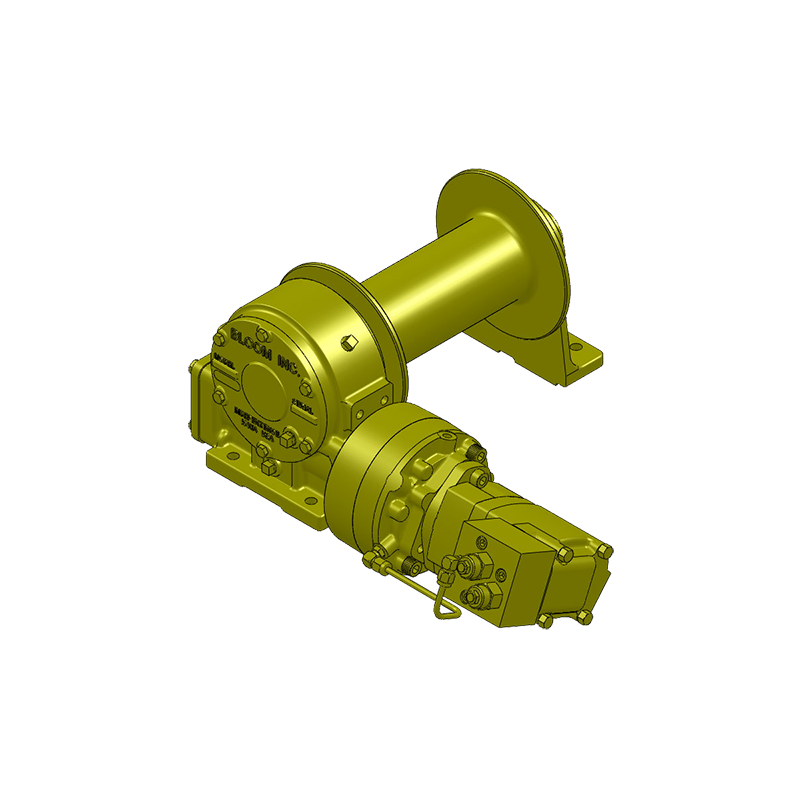 LS12H worm gear hydraulic cable lifting winch Bloom Manufacturing